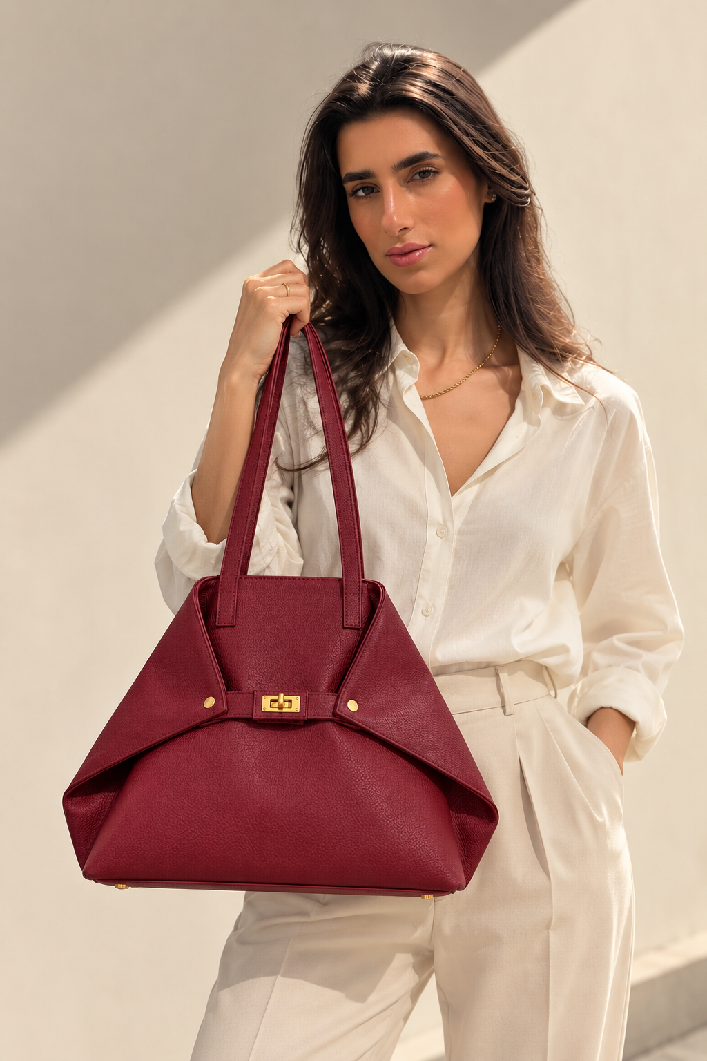 Noué Plié Convertible Tote Bag